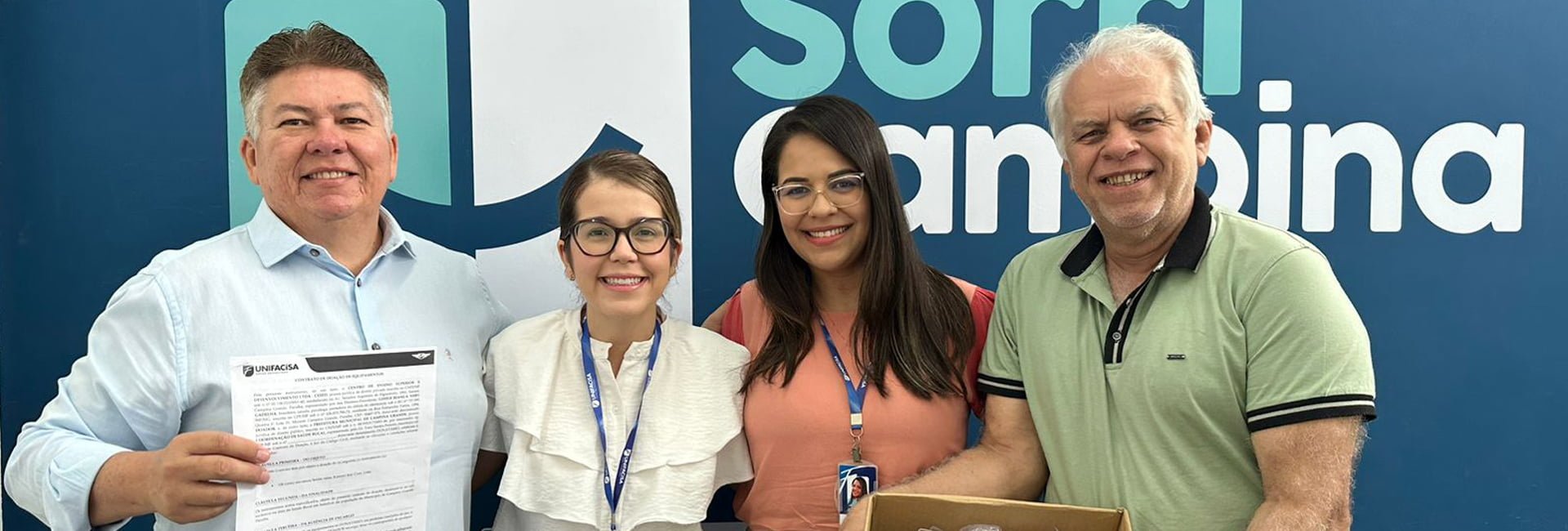 Curso de odontologia doa 100 alavancas de uso odontol&oacute;gico para a Coordena&ccedil;&atilde;o de Sa&uacute;de Bucal de Campina Grande