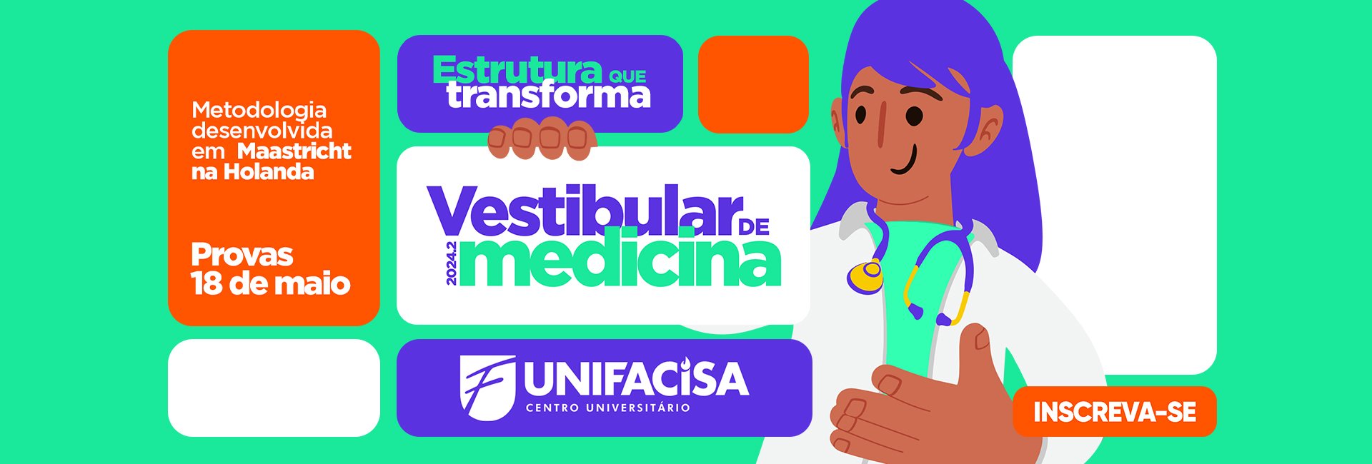 Inscri&ccedil;&otilde;es abertas para o vestibular de Medicina 2024.2; Confira