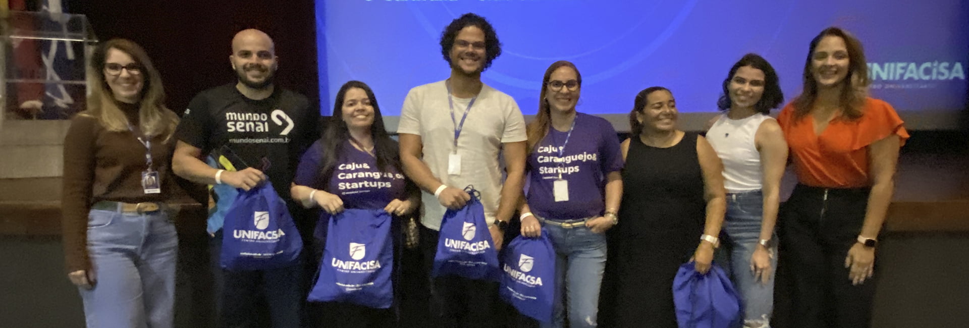 Unifacisa recebeu representantes de 100 startups de&nbsp; diferentes lugares do NE para um tour na institui&ccedil;&atilde;o