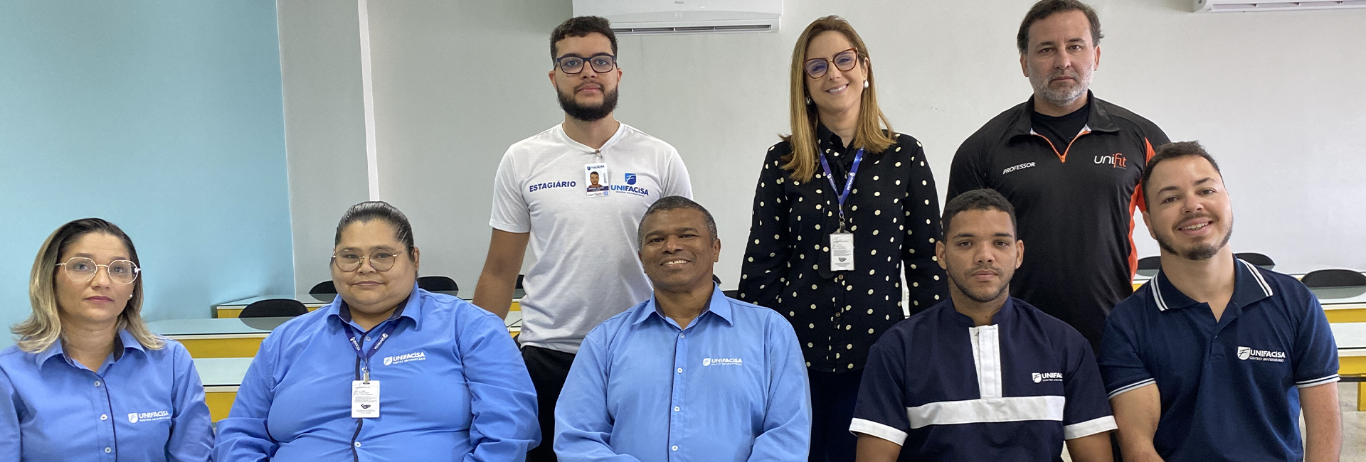 Parceria entre Unifit, curso de Educa&ccedil;&atilde;o F&iacute;sica e Gente e Gest&atilde;o da Unifacisa promove projeto de bem-estar para colaboradores&nbsp;